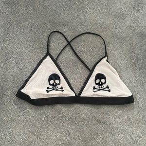 Skull Bralette ☠️